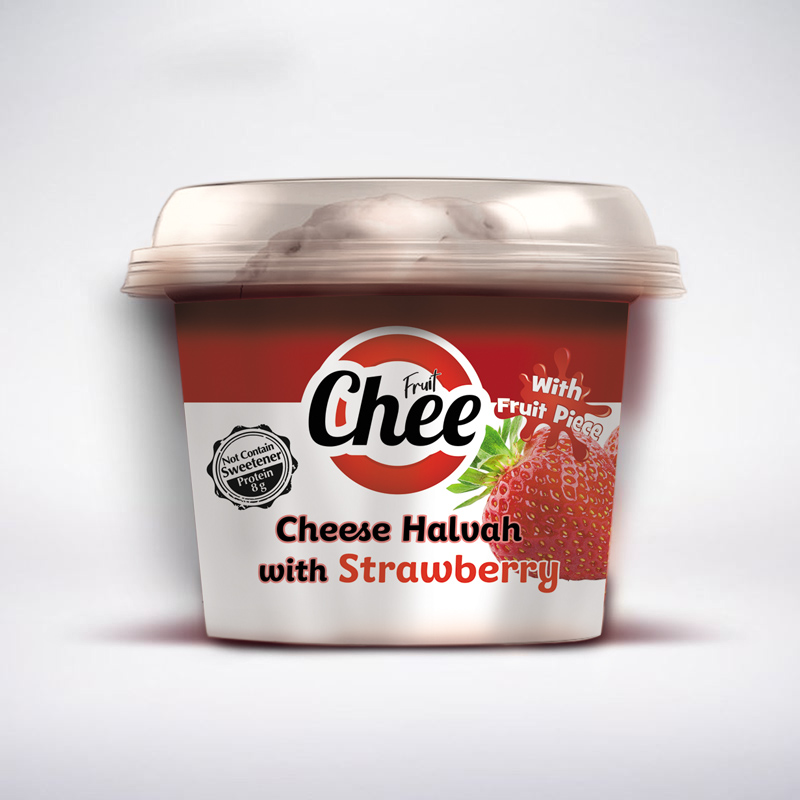 Strawberry Cheese Halvah