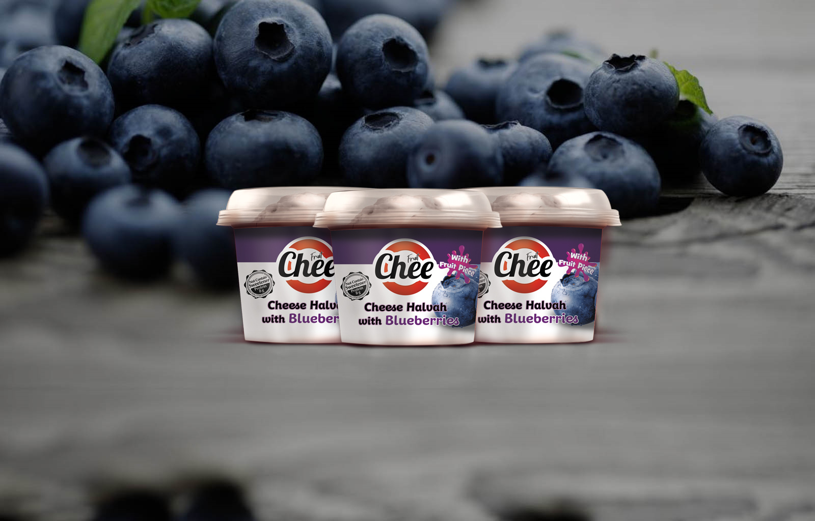Blueberry Cheese Halvah